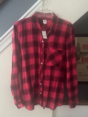 GAP Flannel Shirt – Size L – NWT